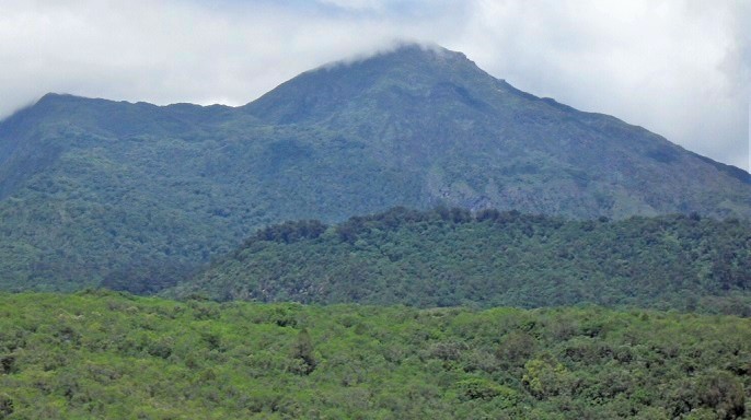 mount meru at Arusha national park - hiking